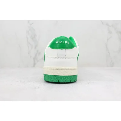 Amiri Skel Top Low "White/Green" фото № 9