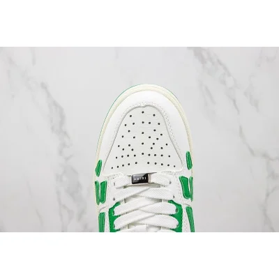 Amiri Skel Top Low "White/Green" фото № 4