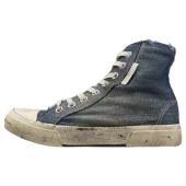 Balenciaga Paris High "Destroyed Denim"