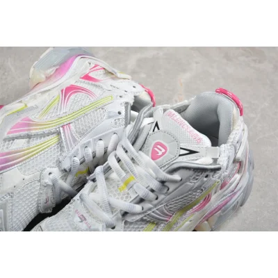 Balenciaga Runner "White/Pink/Grey/Fluo Yellow" фото № 8