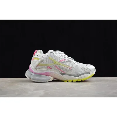 Balenciaga Runner "White/Pink/Grey/Fluo Yellow" фото № 2