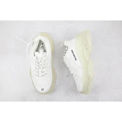 Balenciaga Triple S "White/Transparent" фото № 6