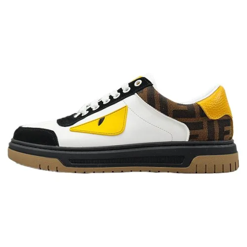 Fendi Roma 2023 "Black/Brown/White/Yellow"
