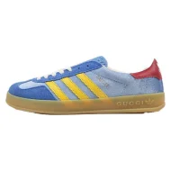Adidas x Gucci Gazelle "Blue/Yellow/Beige"