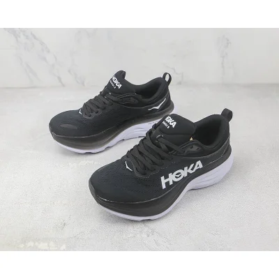 Hoka One One Running Bondi 8 "Black/White" фото № 5