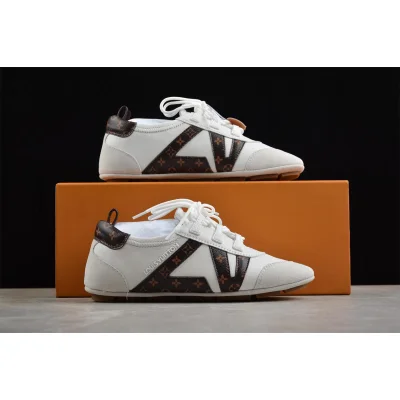 Louis Vuitton SneaKerina "White/Brown" фото № 6