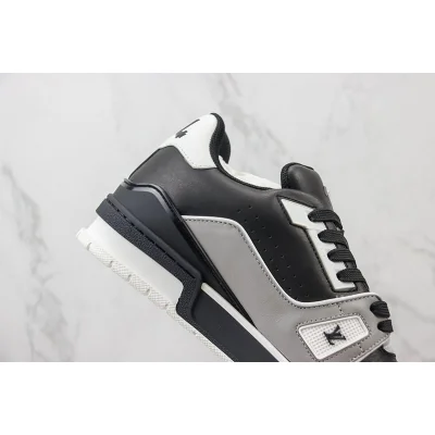 Louis Vuitton LV Trainer 2021 Low "Black Signature/Grey" фото № 5 Louis Vuitton LV Trainer 2021 Low "Black Signature/Grey" фото № 5