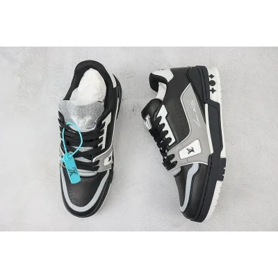 Louis Vuitton LV Trainer 2021 Low "Black Signature/Grey" фото № 7 Louis Vuitton LV Trainer 2021 Low "Black Signature/Grey" фото № 7