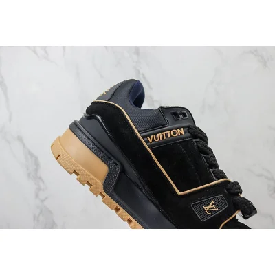 Louis Vuitton LV Trainer Maxi "Black/Brown" фото № 4