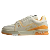 Louis Vuitton Lv Trainer "White Yellow Monogram"