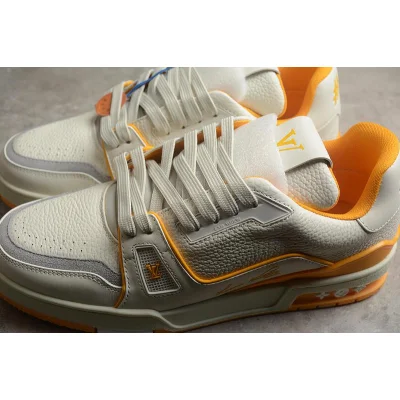 Louis Vuitton Lv Trainer "White Yellow Monogram" фото № 6