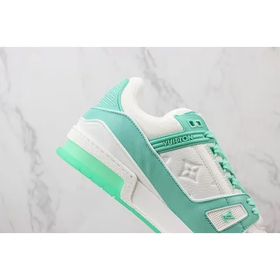 Louis Vuitton LV Trainer 2021 Low "Teal" фото № 4