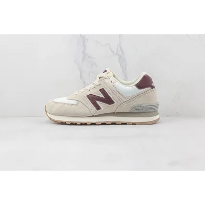 New Balance 574 "Moonbeam Burgundy" фото № 2