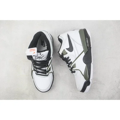 Nike Air Flight 89 "White/Black/Olive" фото № 7