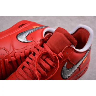 Off-White x Nike Air Force 1 "Red Lightning" фото № 4