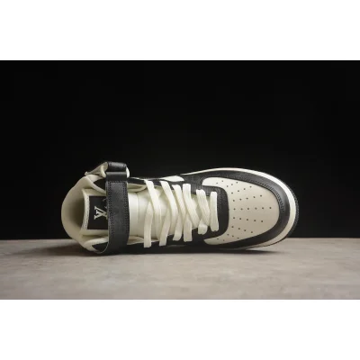 Nike Air Force 1 Mid "Black/White" фото № 3
