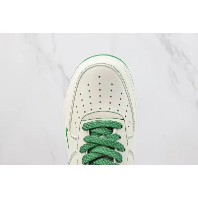 Nike Air Force 1 Low "Off White/Check Dark Green" фото № 4
