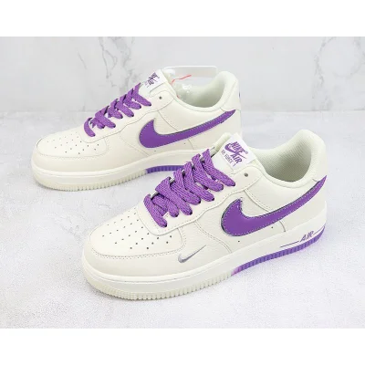 Nike Air Force 1 Low "Off White/Amethyst Purple" фото № 5