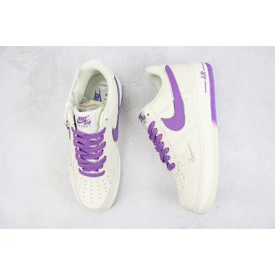 Nike Air Force 1 Low "Off White/Amethyst Purple" фото № 6