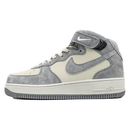 Nike Air Force 1 Mid "Cream White/Suede Grey"