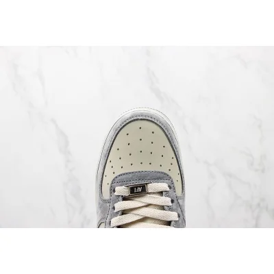 Nike Air Force 1 Mid "Cream White/Suede Grey" фото № 4