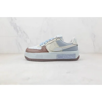 Nike Air Force 1 Low "Fontanka/Brown/Blue/Mocha" фото № 2