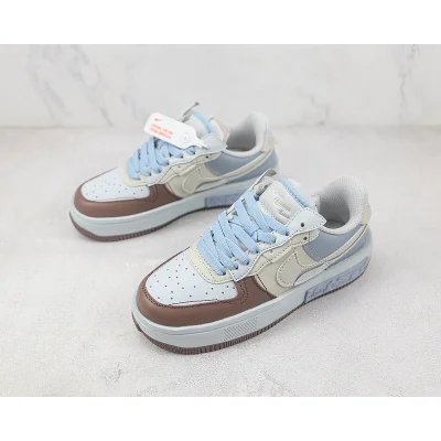 Nike Air Force 1 Low "Fontanka/Brown/Blue/Mocha" фото № 5