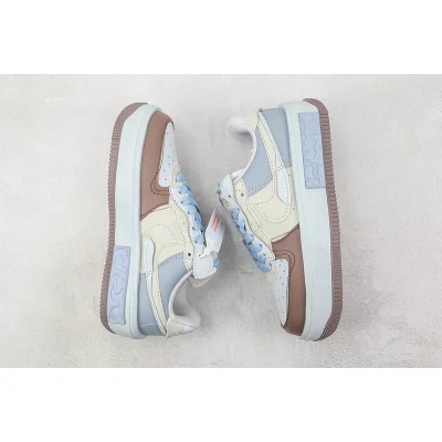 Nike Air Force 1 Low "Fontanka/Brown/Blue/Mocha" фото № 7