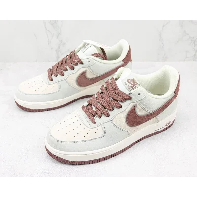 Otomo Katsuhiro x Nike Air Force 1 Low "Grey/Burgundy" фото № 5