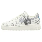 KAWS x Nike Air Force 1 Low "White/Grey/Black"
