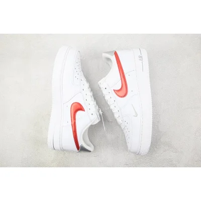 Nike Air Force 1 07 "White/Picante Red/Silver" фото № 6 Nike Air Force 1 07 "White/Picante Red/Silver" фото № 6
