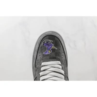 Louis Vuitton x Nike Air Force 1 Low "Grey Checkerboard" фото № 4