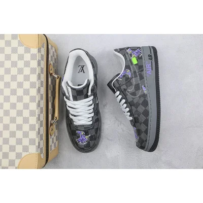 Louis Vuitton x Nike Air Force 1 Low "Grey Checkerboard" фото № 7