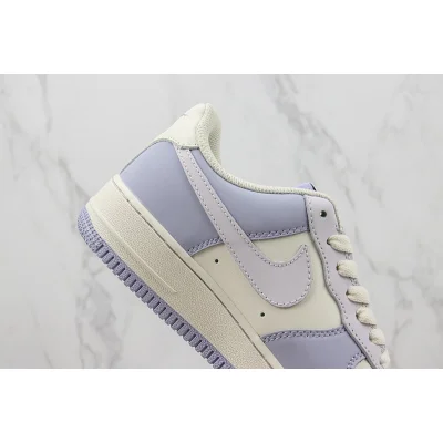 Nike Air Force 1 Low "Cream White/Purple" фото № 3