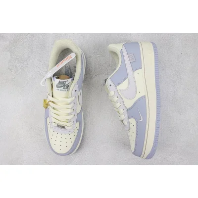 Nike Air Force 1 Low "Cream White/Purple" фото № 7