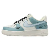 Nike Air Force 1 Low "Blue/Black/Cream White"