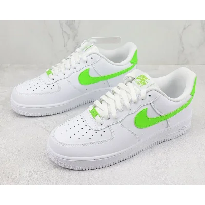 Nike Air Force 1 Low "White/Action Green" фото № 5