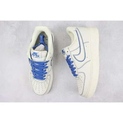 Nike Air Force 1 Low "Milk White/Blue" фото № 7