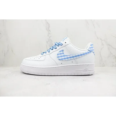 Nike Air Force 1 Low "Blue Gingham" фото № 2