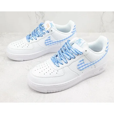 Nike Air Force 1 Low "Blue Gingham" фото № 5
