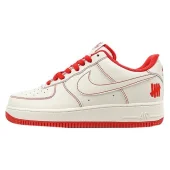 Undefeated x Nike Air Force 1 Low "Red/White"