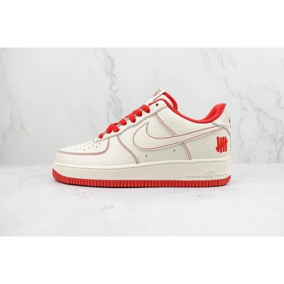Undefeated x Nike Air Force 1 Low "Red/White" фото № 2