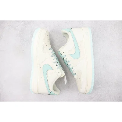 Nike Air Force 1 Low "White Vine/Mint Blue" фото № 6