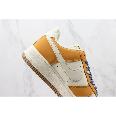Louis Vuitton x Nike Air Force 1 Low "Cream White/Orange" фото № 3