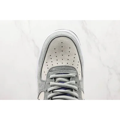 Nike Air Force 1 Low "Suede Grey/Purple/White/Black" фото № 4