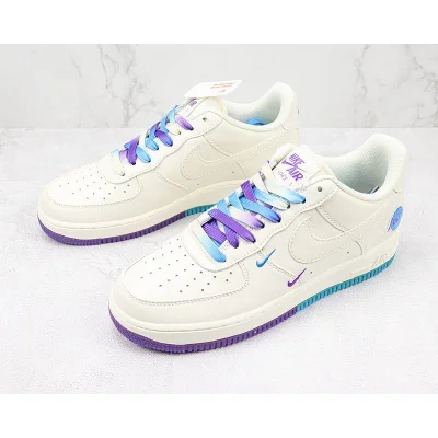 Nike Air Force 1 Low "Los Angeles Lakers/Beige/Purple" фото № 5 Nike Air Force 1 Low "Los Angeles Lakers/Beige/Purple" фото № 5