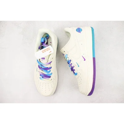 Nike Air Force 1 Low "Los Angeles Lakers/Beige/Purple" фото № 6 Nike Air Force 1 Low "Los Angeles Lakers/Beige/Purple" фото № 6