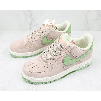 Akira x Nike Air Force 1 Low "Suede Pink/Green/White" фото № 5
