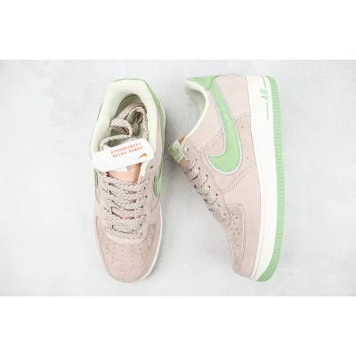 Akira x Nike Air Force 1 Low "Suede Pink/Green/White" фото № 6