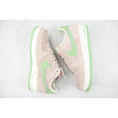 Akira x Nike Air Force 1 Low "Suede Pink/Green/White" фото № 7